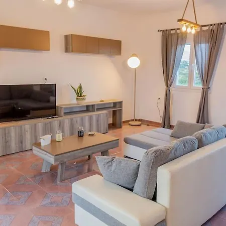 Stylish House With Sea-view In Kampos Apartment *