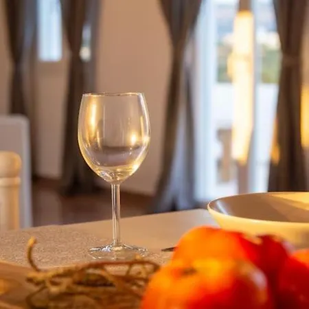 Stylish House With Sea-view In Kampos Apartment *