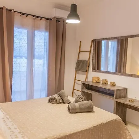 Stylish House With Sea-view In Kampos Apartment